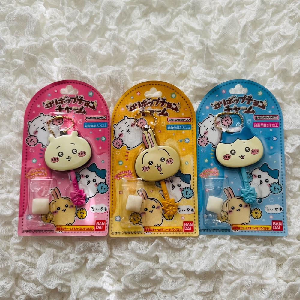 Chiikawa Lollipop Chocolate Keychains Bundle